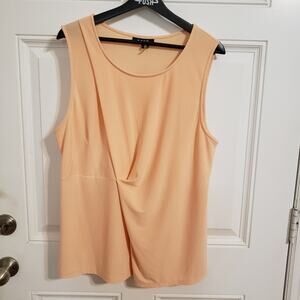 DKNY Side Pleat Sleeveless Top NWOT